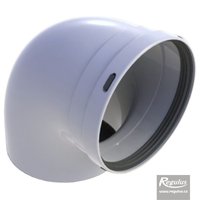 Picture: 125 mm 90° Elbow, PP