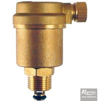 Picture: Air Vent Valve, 3/8", side outlet, all-brass