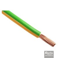 Picture: Conductor PV yellow-green H07V-K 6 (CYA6)