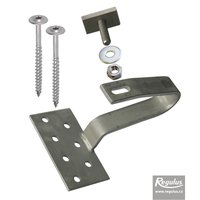 Picture: Anchor for Bramac roof tiles - stainless-steel, for roof rafters, w. bolts
