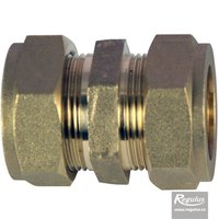 Picture: Straight Compression Fitting, 22-22 mm