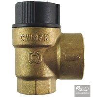 Picture: 6 bar Safety valve, 1/2"x3/4"F, SOL