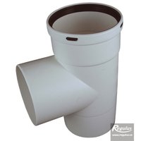 Picture: 100 mm Chimney T-piece, M-M-F