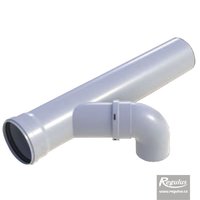 Picture: Extensie pentru montaj tip cascadă, diam. 160 mm,  cot cu diam. 100 mm, PP