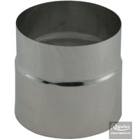 Picture: 125 mm Double Socket Adapter, Inox