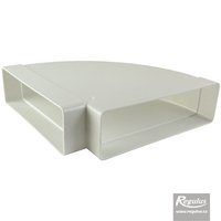 Picture: 90° horizontal elbow, 60x200 mm