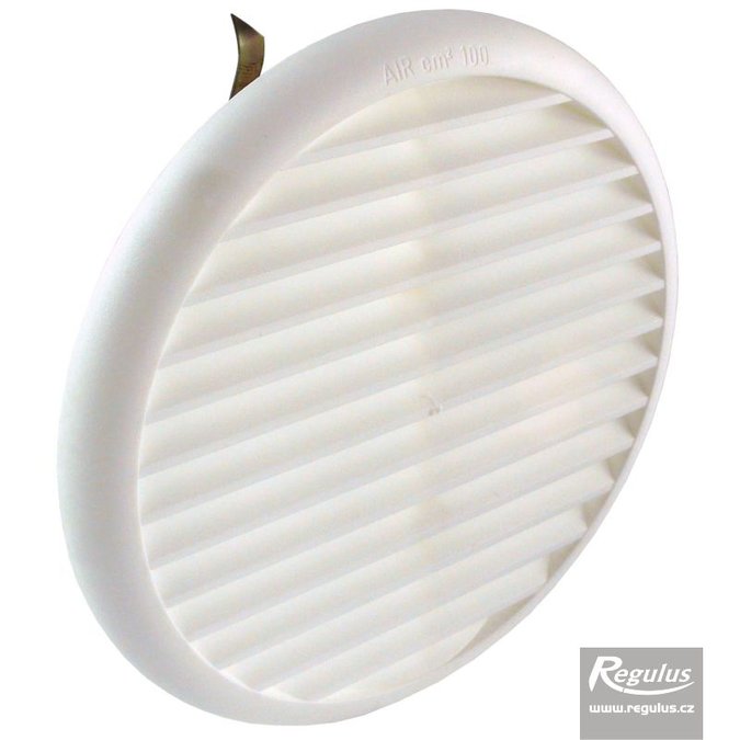 Photo: Round plastic grille, insect net, 80-125mm
