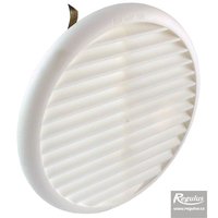 Picture: Round plastic grille, insect net, 80-125mm