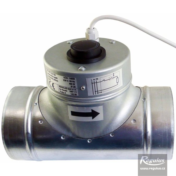 Photo: Electric Air Duct Heater, 125/400