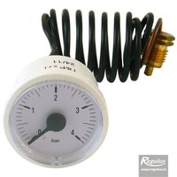 Picture: Pressure Gauge, 4 bar, 1m capillary, d=42mm, no second pointer