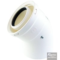 Picture: 60/100 mm 45° Elbow, PP/PP