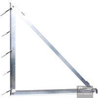 Picture: Wall Support for landscape collectors, 45°