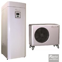 EcoAir 410 Heat Pump with EcoZenith Thermal Store Picture: EcoAir 410 Heat Pump with EcoZenith Thermal Store
