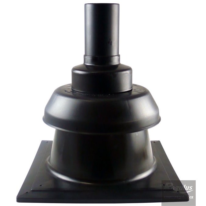 Photo: RegulusFLEX 80 Chimney Cowl, with chimney plate