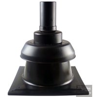 Picture: RegulusFLEX 80 Chimney Cowl, with chimney plate