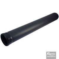 Picture: 125 mm Extension, l = 1 m, UV resistant PP, black