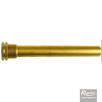 Picture: Sheath for 3 sensors, 15x17x130 mm, 1/2", brass