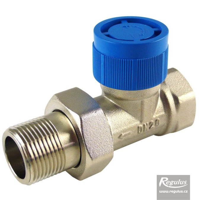 Radiator Valve, straight, female thread Regulus