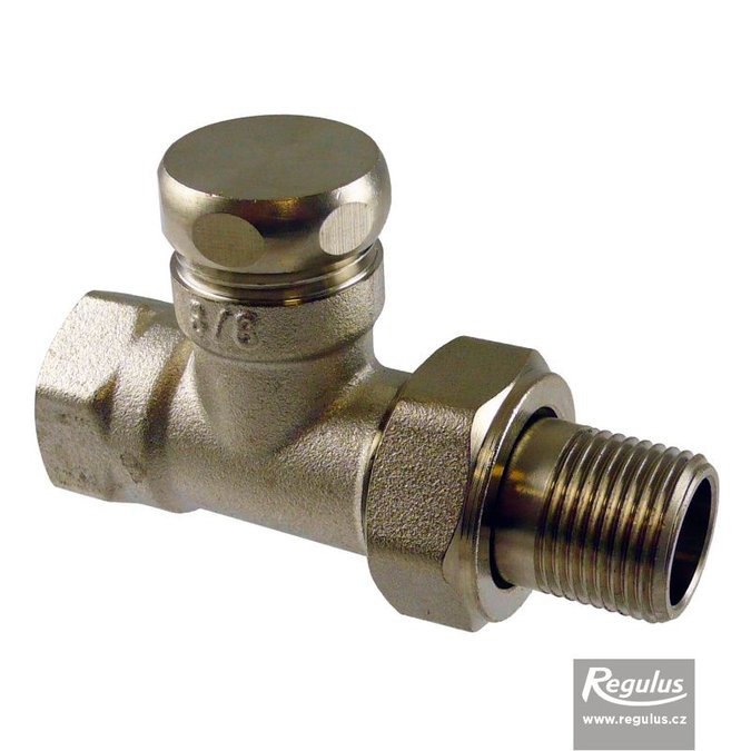 Photo: Lockshield valve, straight, female thread