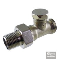 Picture: Lockshield Valve, straight, 1/2" Eurocone