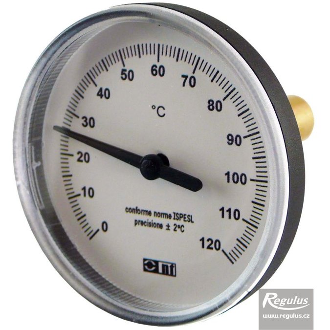 Photo: Thermometer for RBC, R2BC hot water storage tanks, for sheath diam. 63-70, 0-120 °C