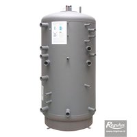 Picture: DUO 750/160 K P Thermal Store with Immersed DHW Tank