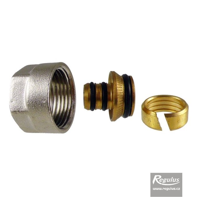Photo: Compression fitting for ALPEX, 16 x 3/4"