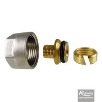 Picture: Compression fitting for PEX, 16 x 3/4"