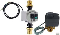 Picture: Three-way Mixing Valve, 1", with actuator and pump