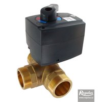 Picture: VZK R 325 15 T 6/4M 3-way ball valve