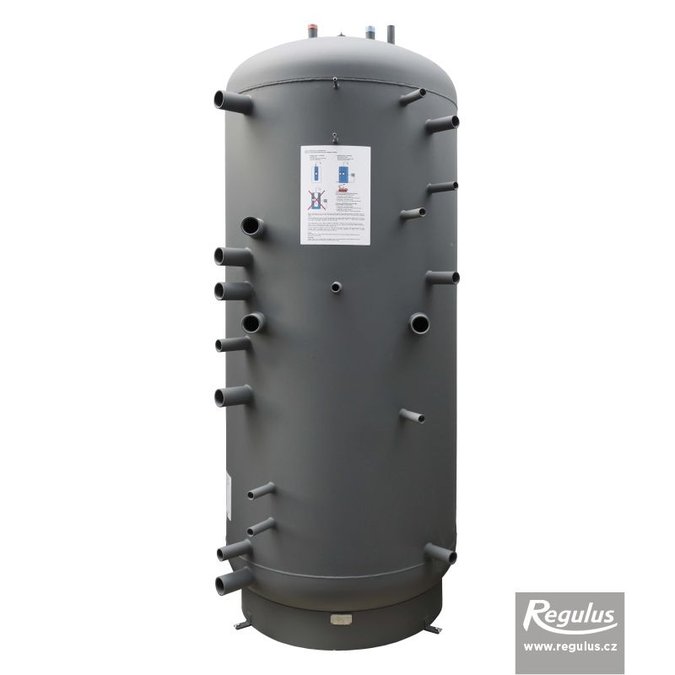 Photo: DUO 1000/200 N PR Thermal Store with Immersed DHW Tank