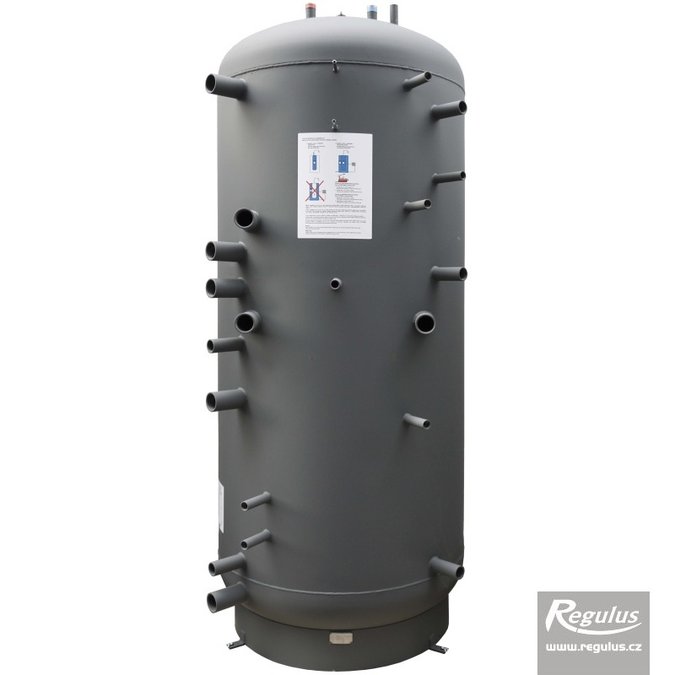 Photo: DUO 1000/200 N PR Thermal Store with Immersed DHW Tank