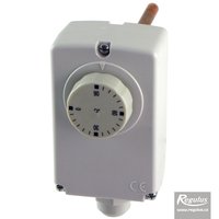 Picture: Encased adjustab. immer. thermostat w. sheath, 0-90°C, G 1/2", l=106 mm
