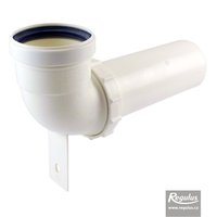 Picture: Screw-on elbow, for chimney lining