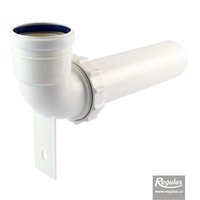 Picture: Screw-on elbow, PP 60, for chimney lining