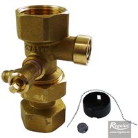 Picture: 3/4" Service Valve for expansion vessels, M/F