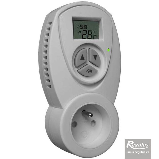Photo: TZT63 Electronic Plug-in Thermostat with Timer