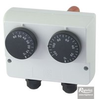 Picture: Double encased adjustable immersion thermostat, 0-60/30-120°C