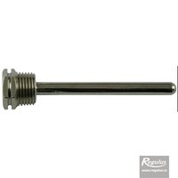 Sheath for 1 sensor, 7x8x100 mm, 1/2", nickel plated Picture: Sheath for 1 sensor, 7x8x100 mm, 1/2", nickel plated